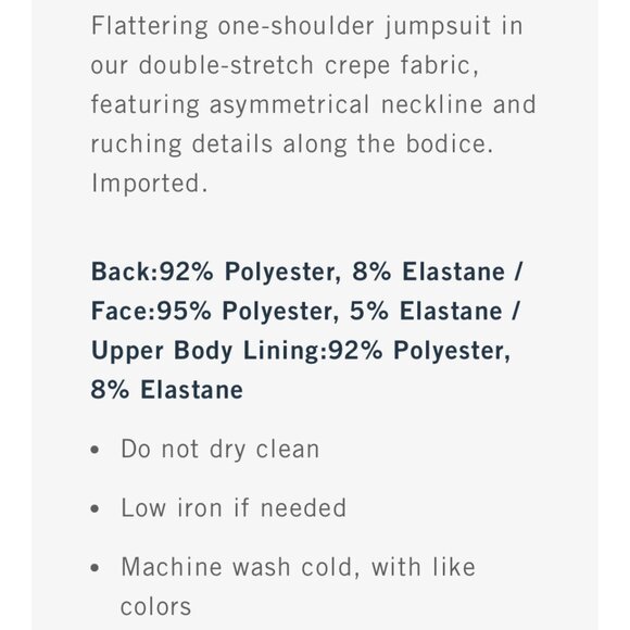 A&F Black Jumpsuit - Picture 4 of 8